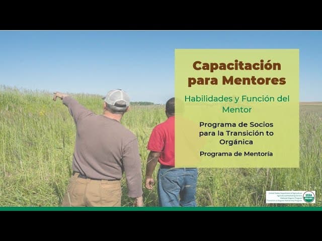 2. Capacitación de mentores TOPP: Habilidades de mentor y roles de comprensión